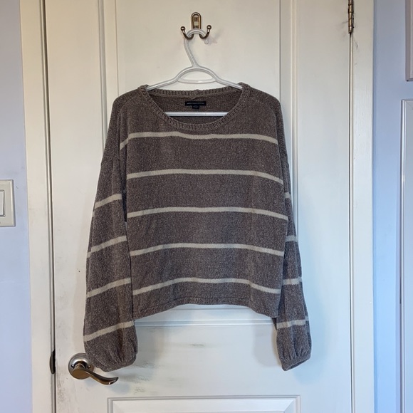 NWOT American Eagle Chenille Balloon Sleeve Sweater - Picture 8 of 11